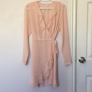 Aritzia wrap dress
